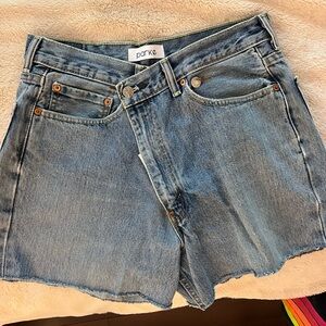 Parke Women's Blue Denim Shorts